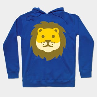 Lionface Emoticon Hoodie